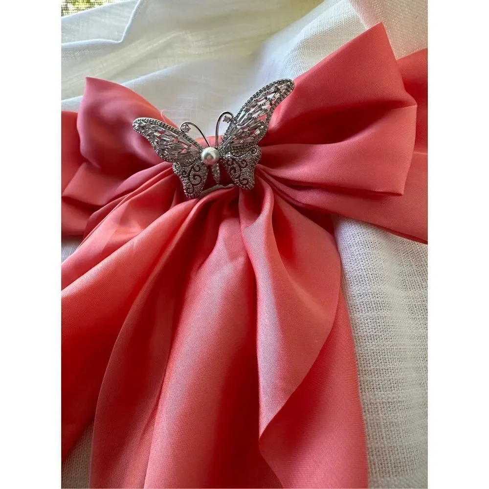 No Brand coral butterfly